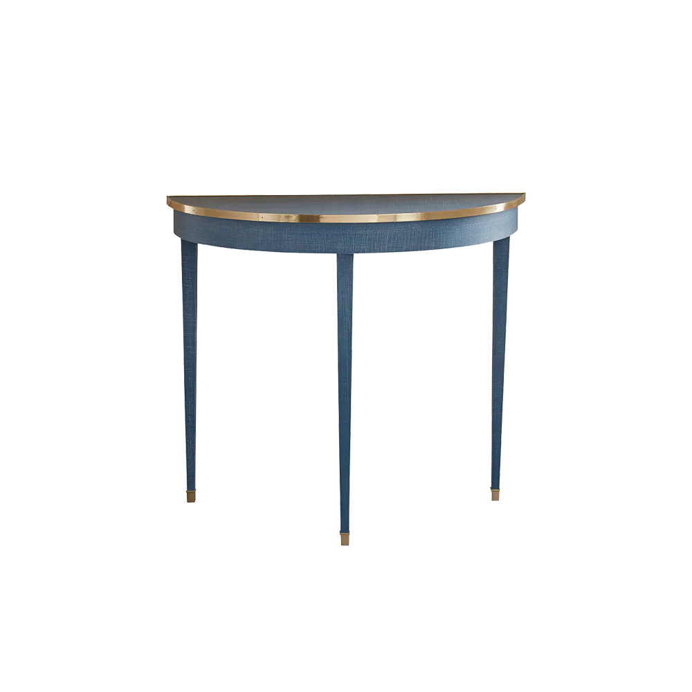 Chatham Demi Lune in Denim Blue Finish