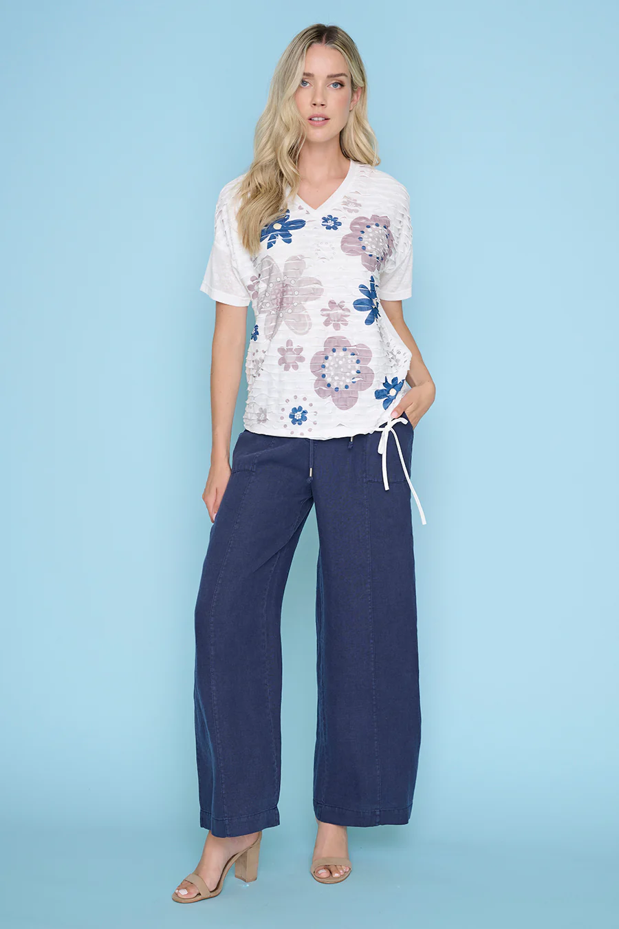 Straight-Leg Regular-Length Pants