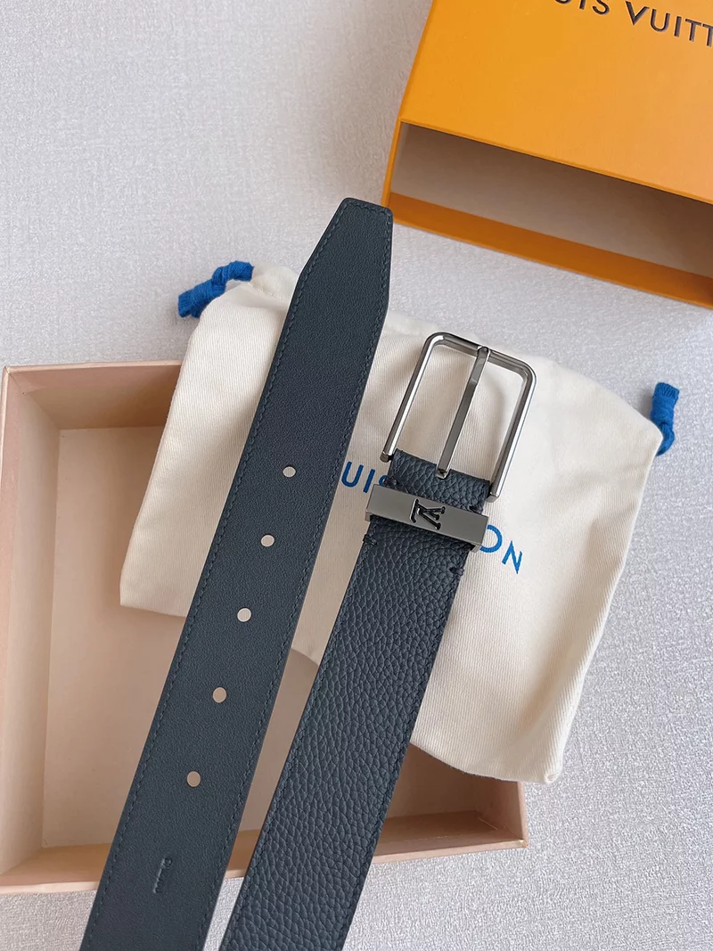 Wide1.4″ Calfskin Genuine Leather Man’s Belt PD-6900049