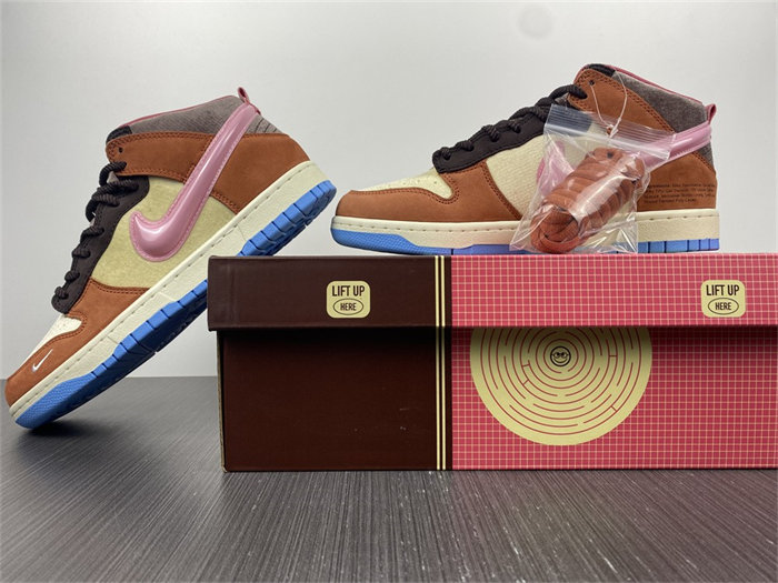 NK Dunk Mid Social Status Free Lunch Chocolate Milk DJ1173-700