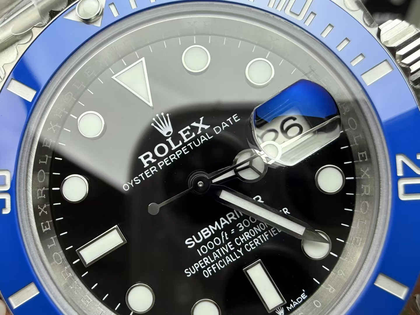 Clean Factory Rolex Submariner Blue 3235 – Premium 41mm Blue Submariner Replica
