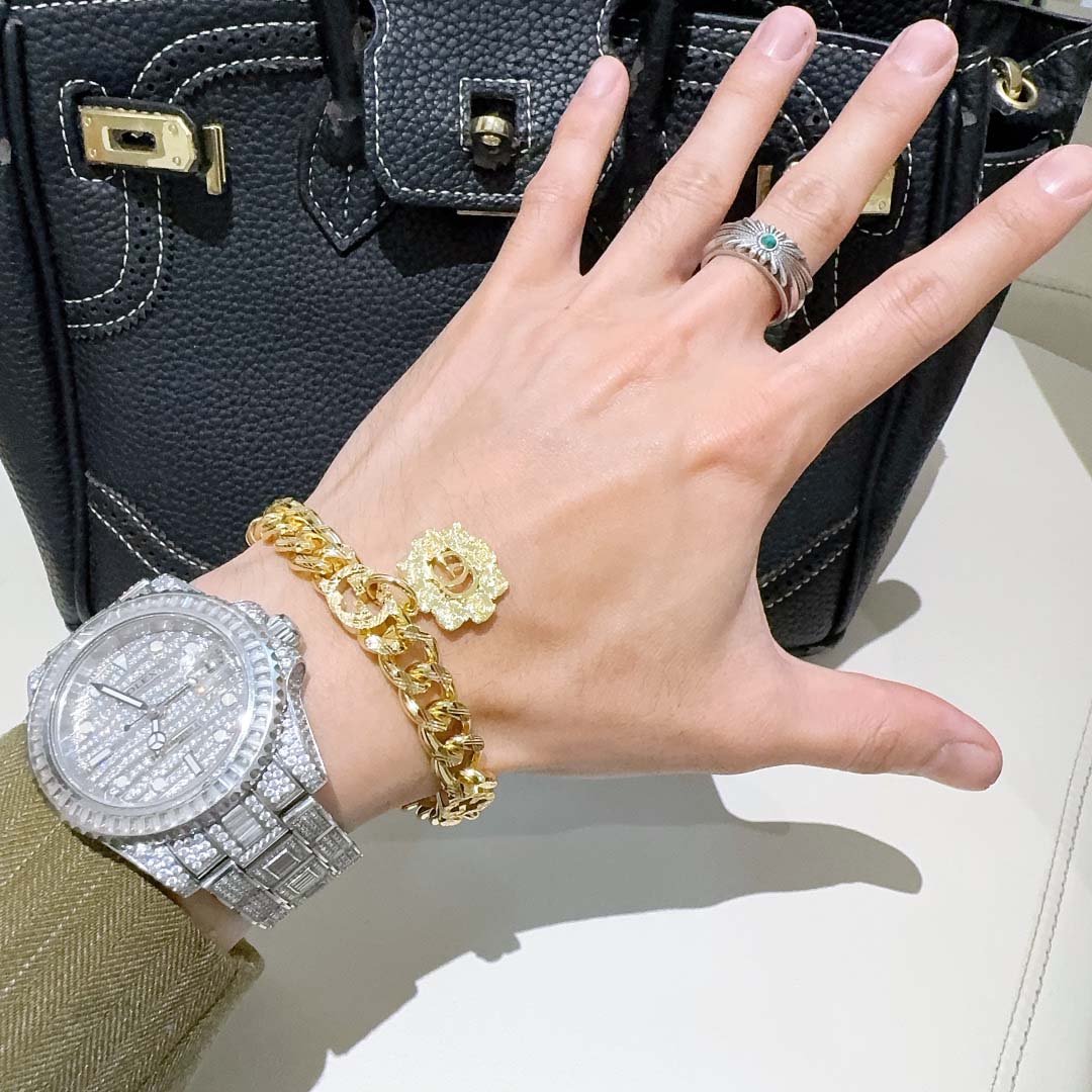 Golden Chain Bracelet GGSL-9110010