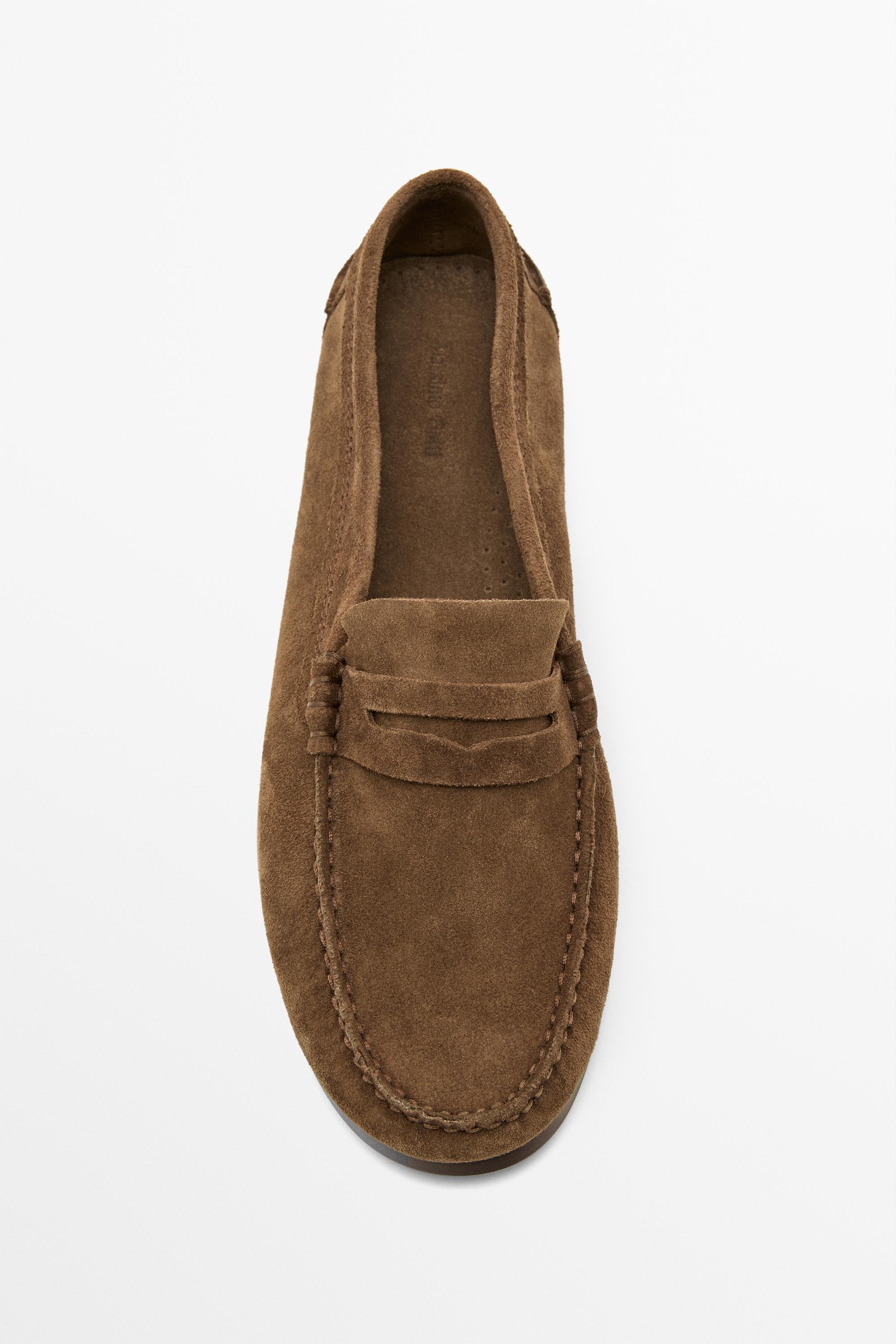 Mocasín antifaz piel soft
