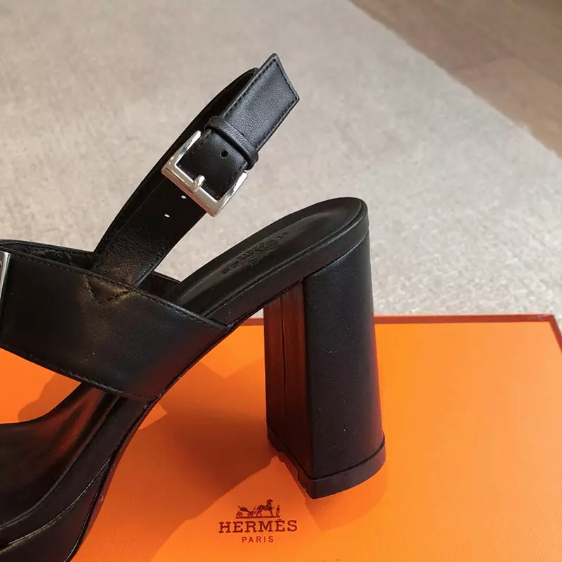Fashion High Quality Real Leather heels Sandals LX-872304