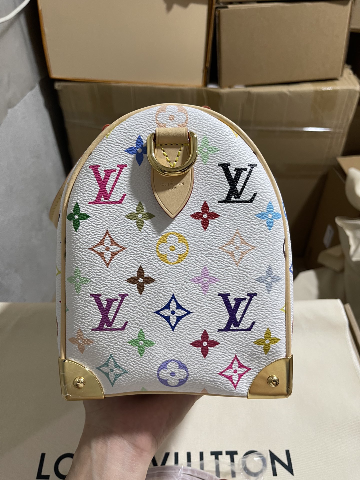 Louis Vuitton LV x TM Speedy Bandoulière 25 Women Bags - M13085