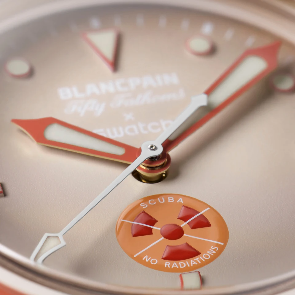 Blancpain X Swatch 時計 BIOCERAMIC SCUBA FIFTY FATHOMSコレクションARCTIC OCEAN