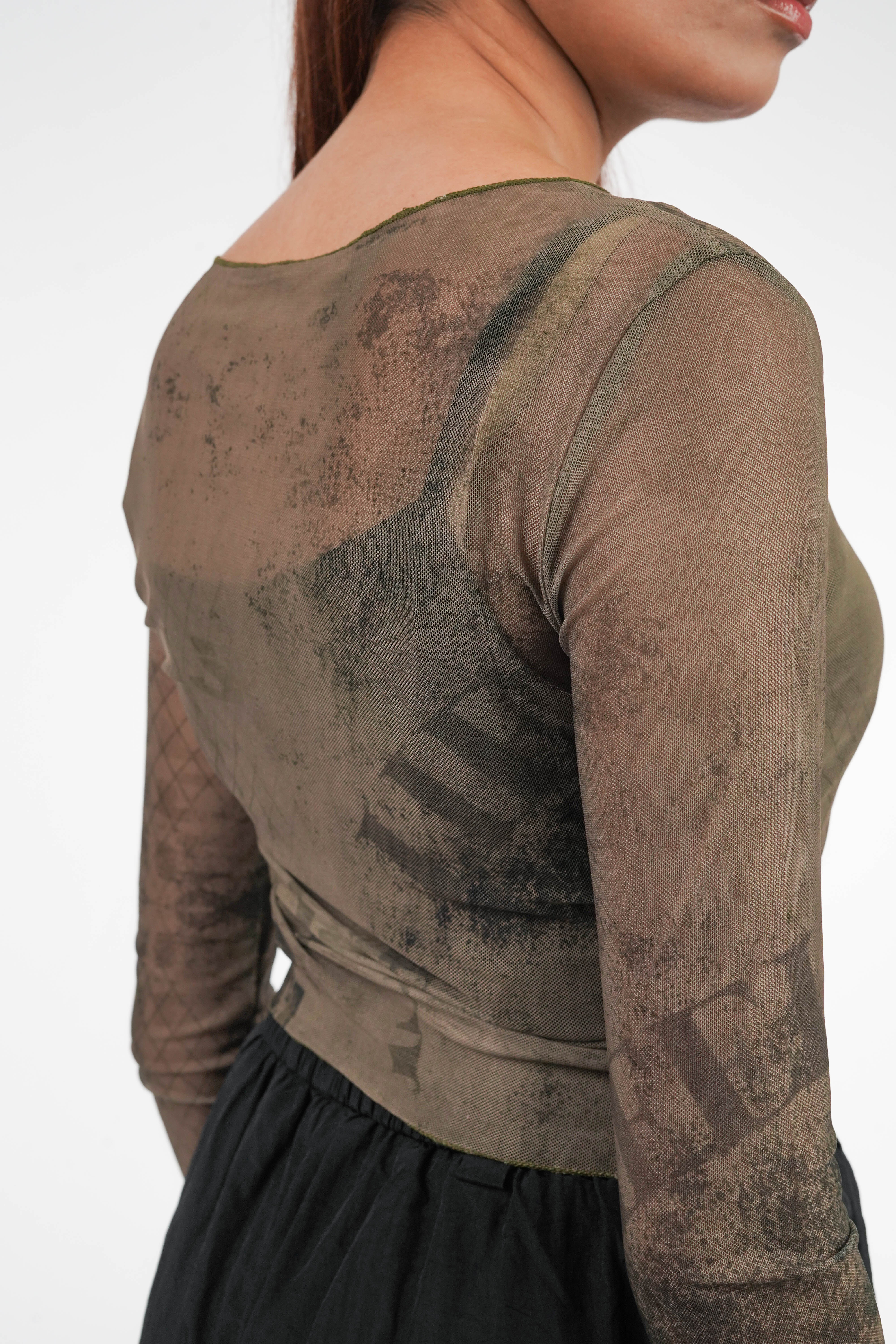 Jungle Mesh Top