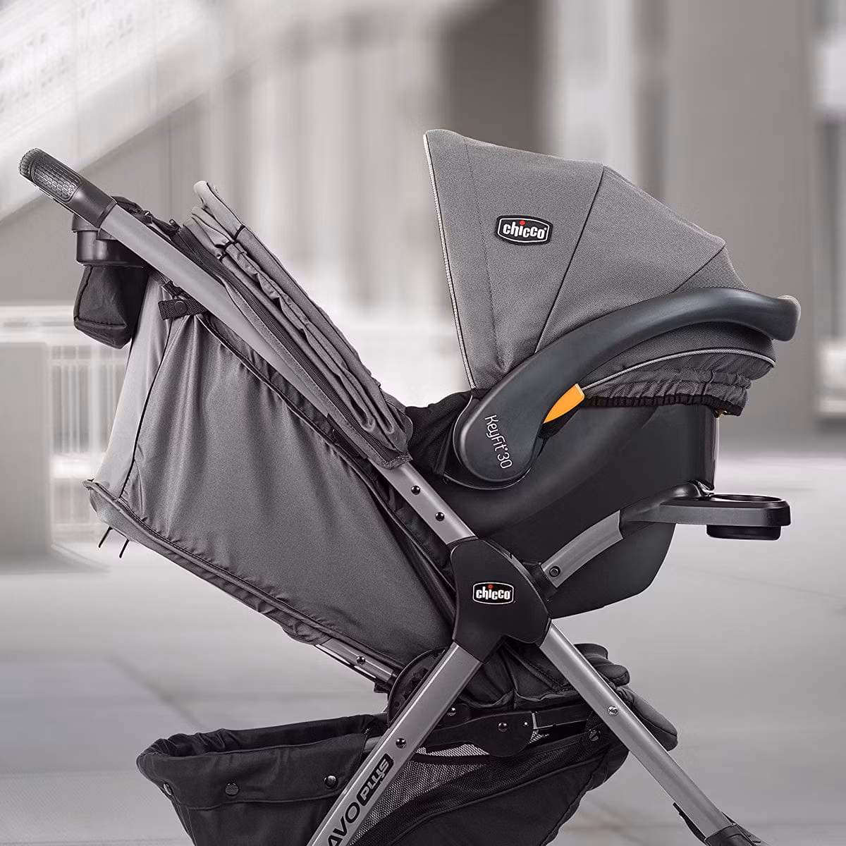 Chicco Mini Bravo Plus Compact Stroller - Graphite