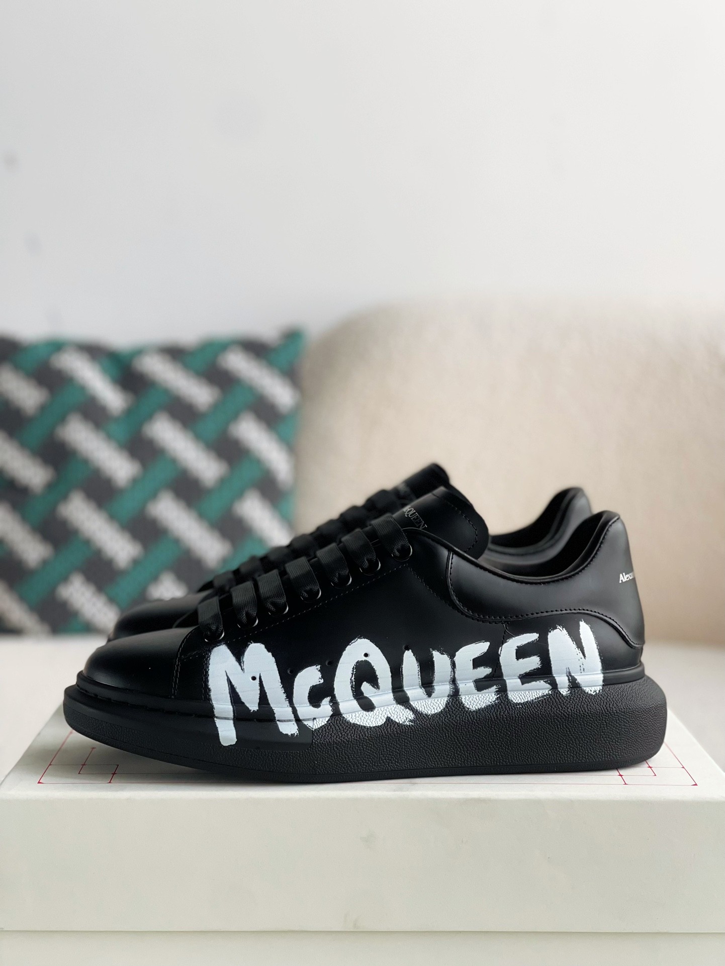 Alexander McQ black letter Sneakers