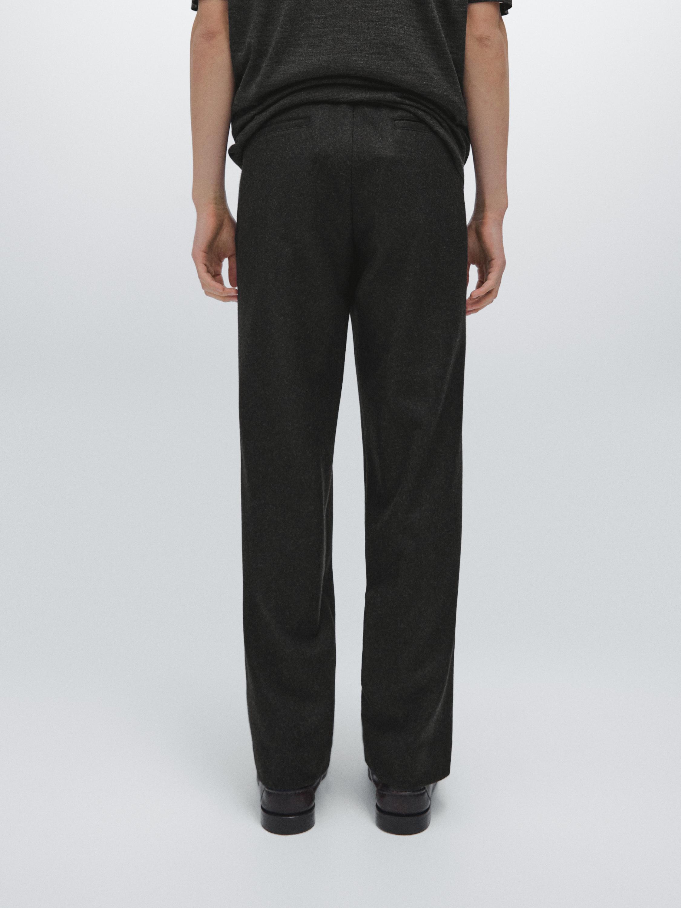 Pantalón mezcla lana