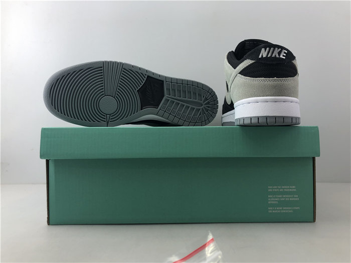 NK SB Zoom Dunk Low Pro Black Wolf Grey White 854866-001