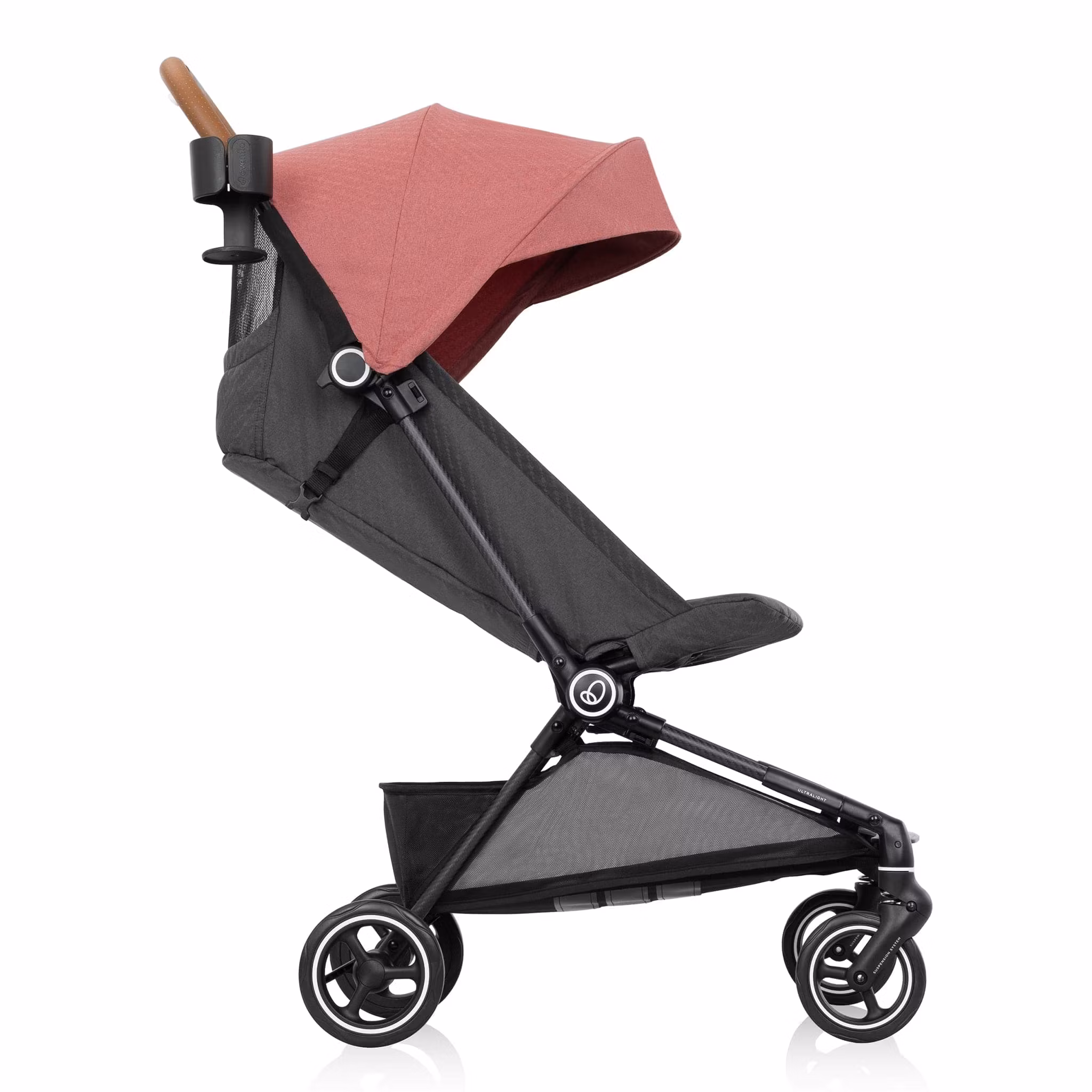 Evenflo Hummingbird Ultra-Lightweight Carbon Fiber Stroller - Calypte Pink