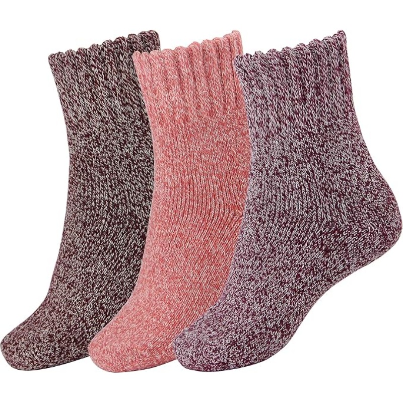 CUTEHOSIERY Solid Color Basic Socks