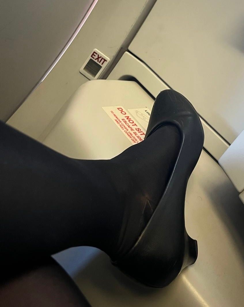 A season in my shoes. Hundreds of hours of flight time.