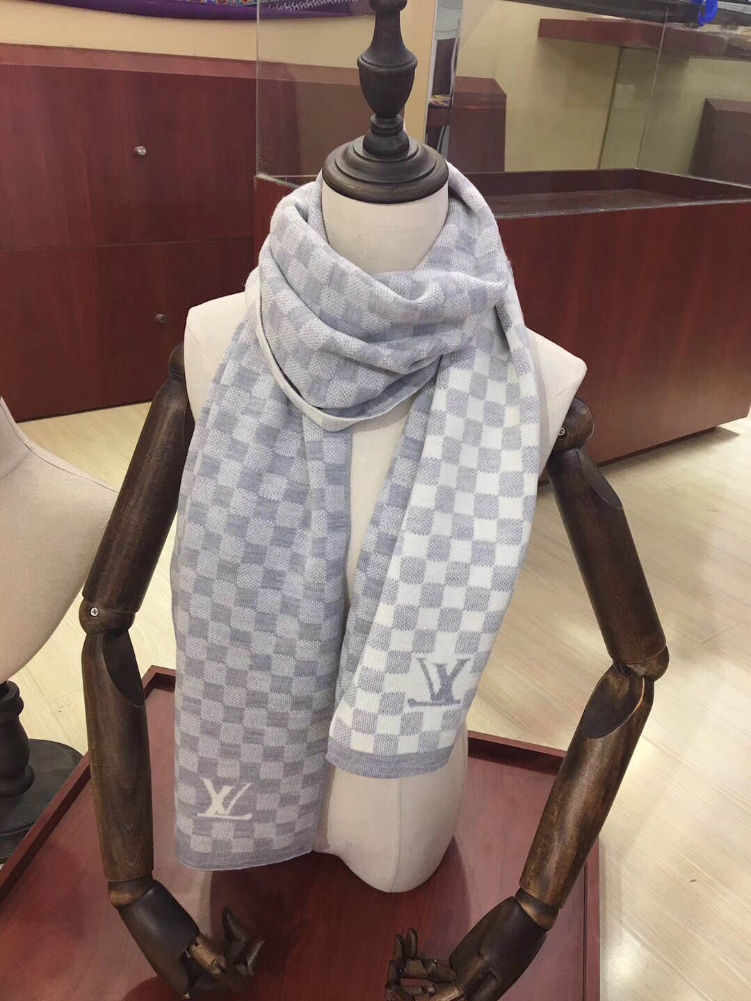 2 Color 200*30cm Cashmere Scarf WJ-985132
