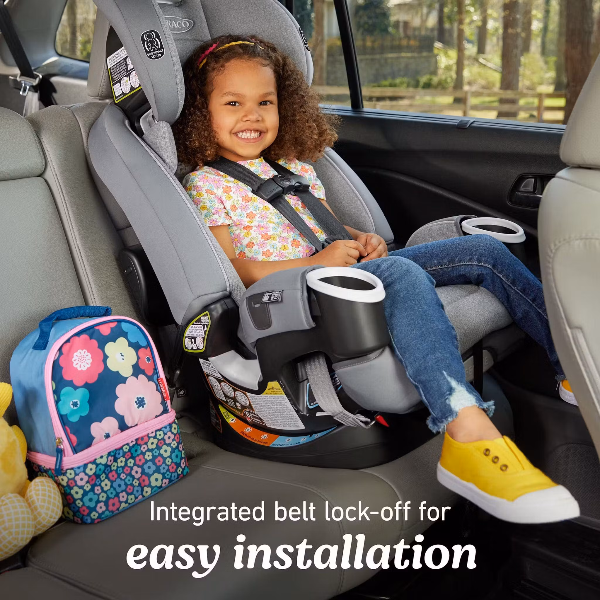 Graco 4Ever DLX 4-in-1 All-in-One Convertible Car Seat - Charlie