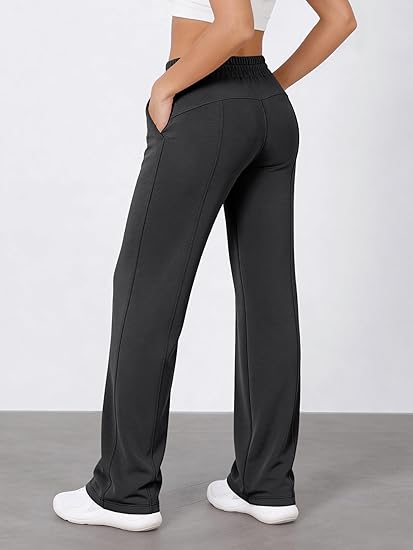 AERLEN Women's Modal Soft Wide Leg Pants