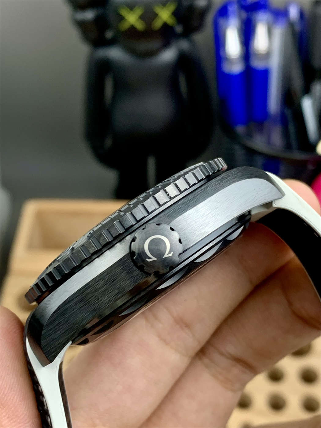 Omega Seamaster 215 Replica – Black Ceramic 45.5mm (VS Factory)