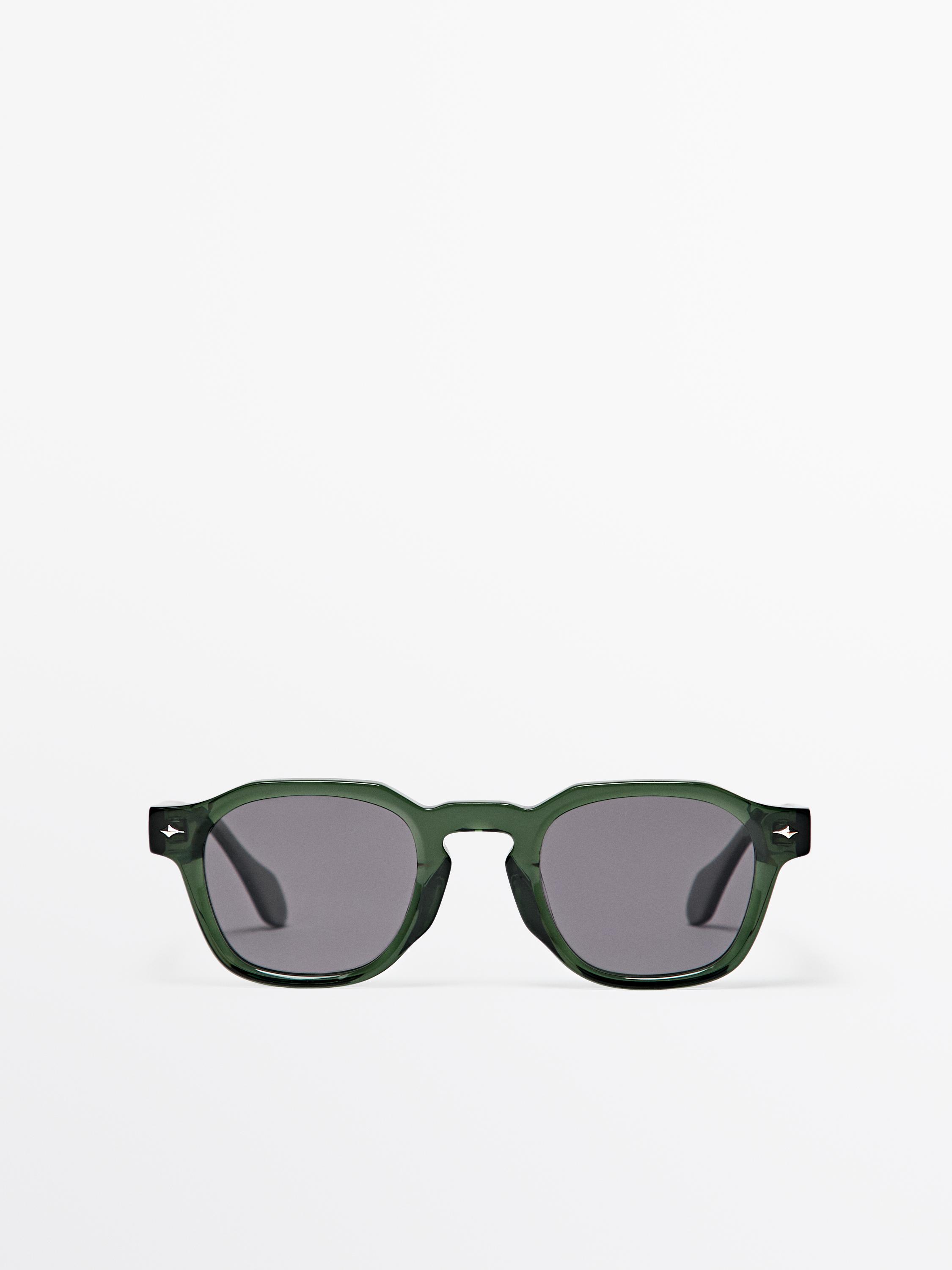 Gafas de sol geométricas
