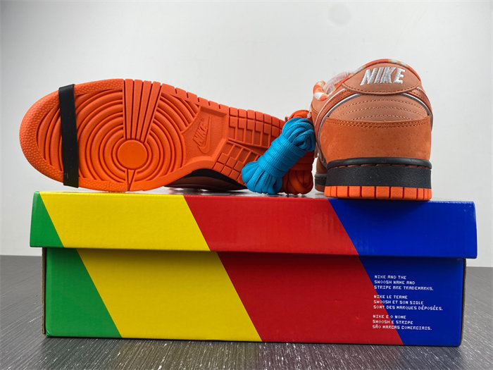 NK SB Dunk Low Concepts Orange Lobster FD8776-800