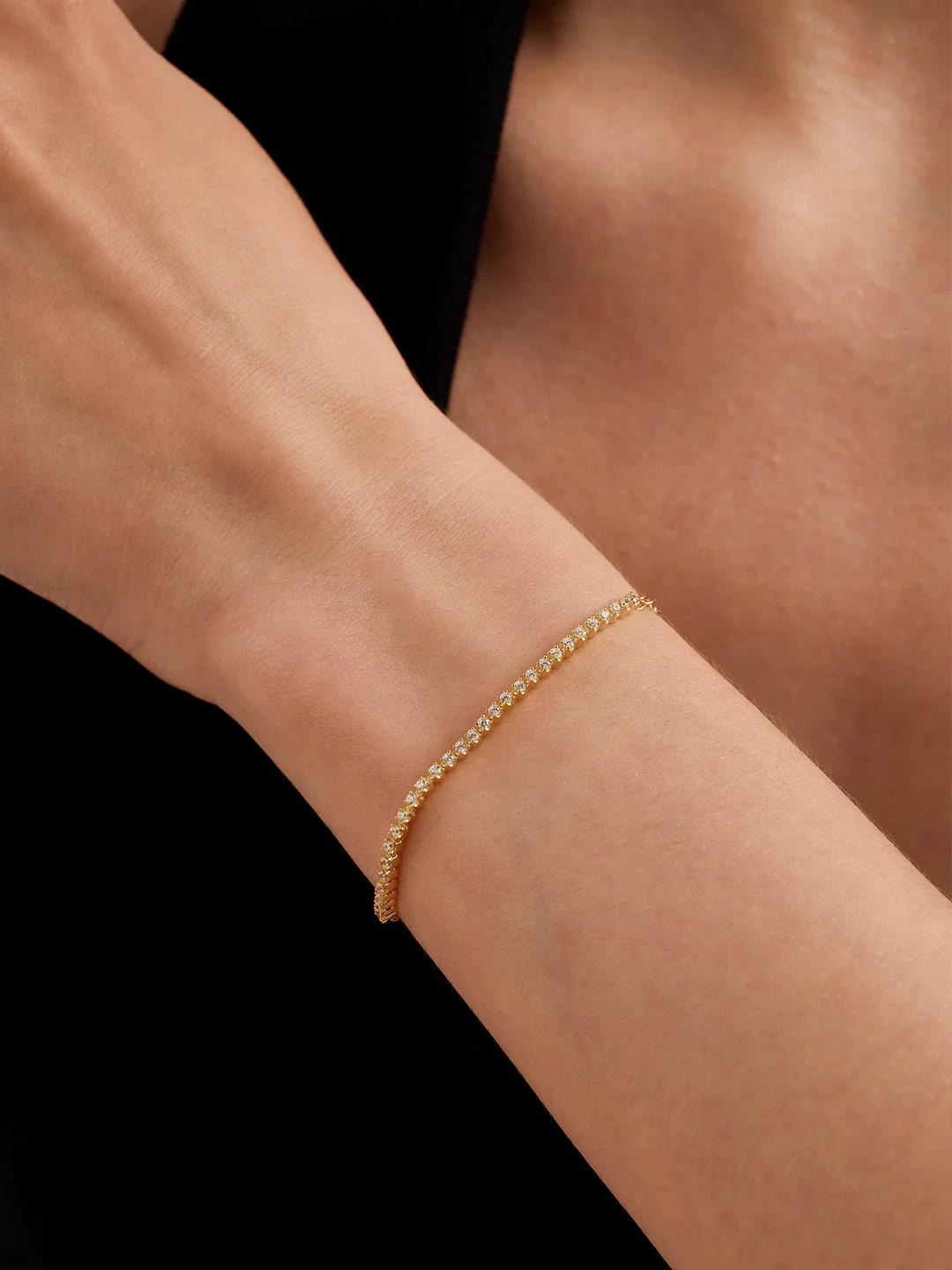 Sapphire Half Tennis Bracelet