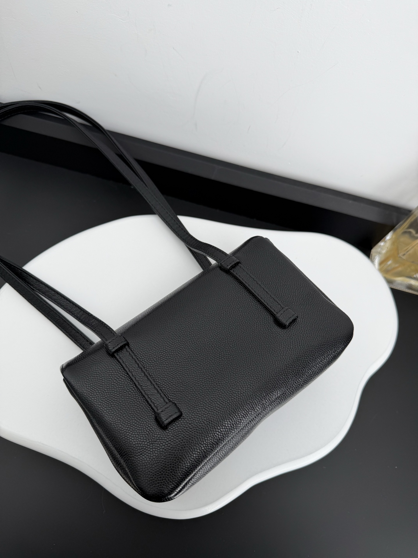 Chanel Leather Strap Bag