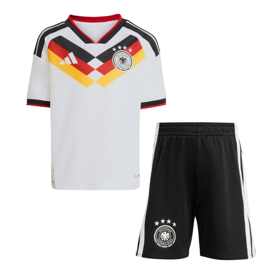 Germany Kid's Home Jersey Kit (Jersey+Shorts) 2026 World Cup