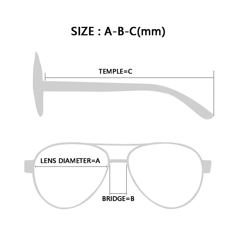 4 Colors Unisex metal-framed Sunglasses(A/B/C=65/19/138mm) TYJ-915718