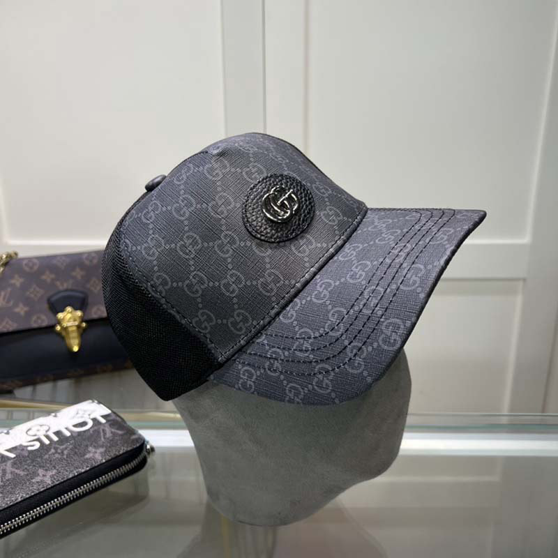 Trendy Classical Adjustable Black Baseball Cap MZ-916088