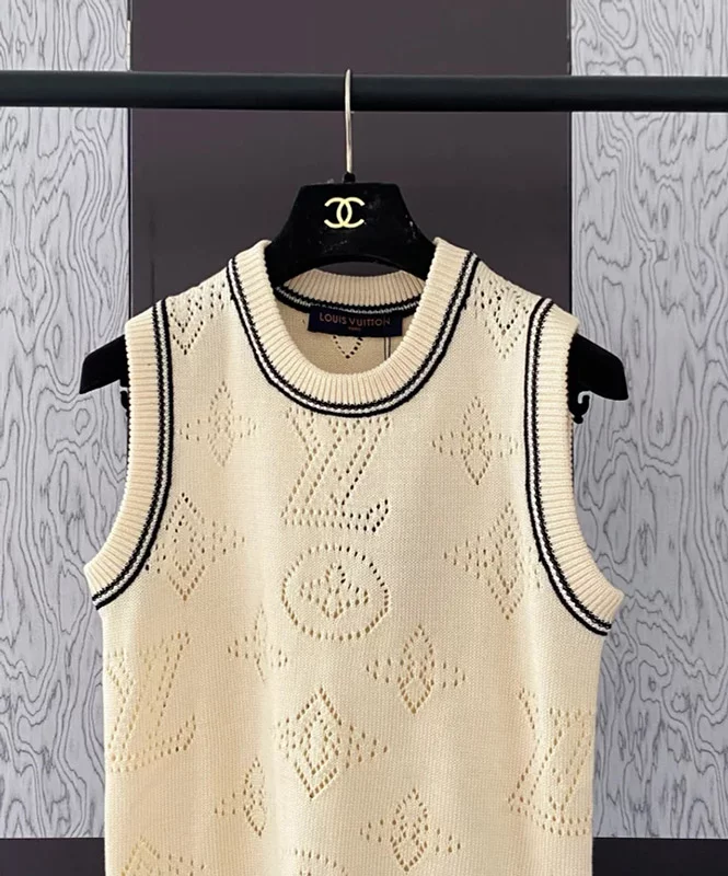 Wool hardware button down vest BX-934133