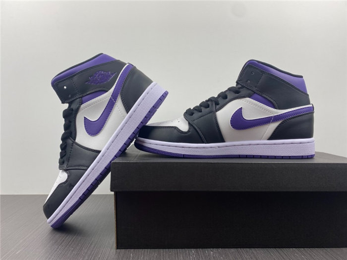 JRD1 Mid White Black Purple 554724-095