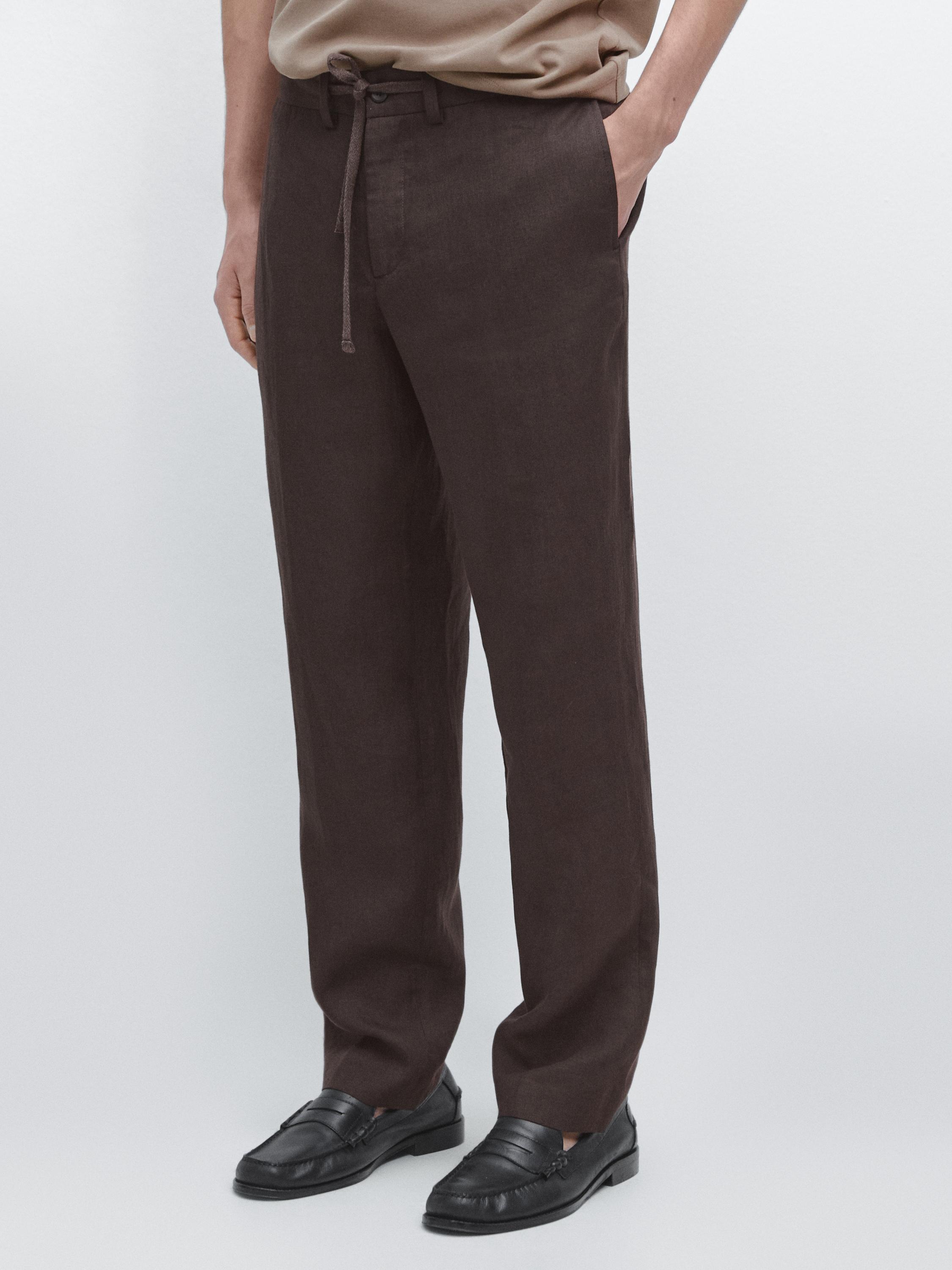 Pantalón total look lino