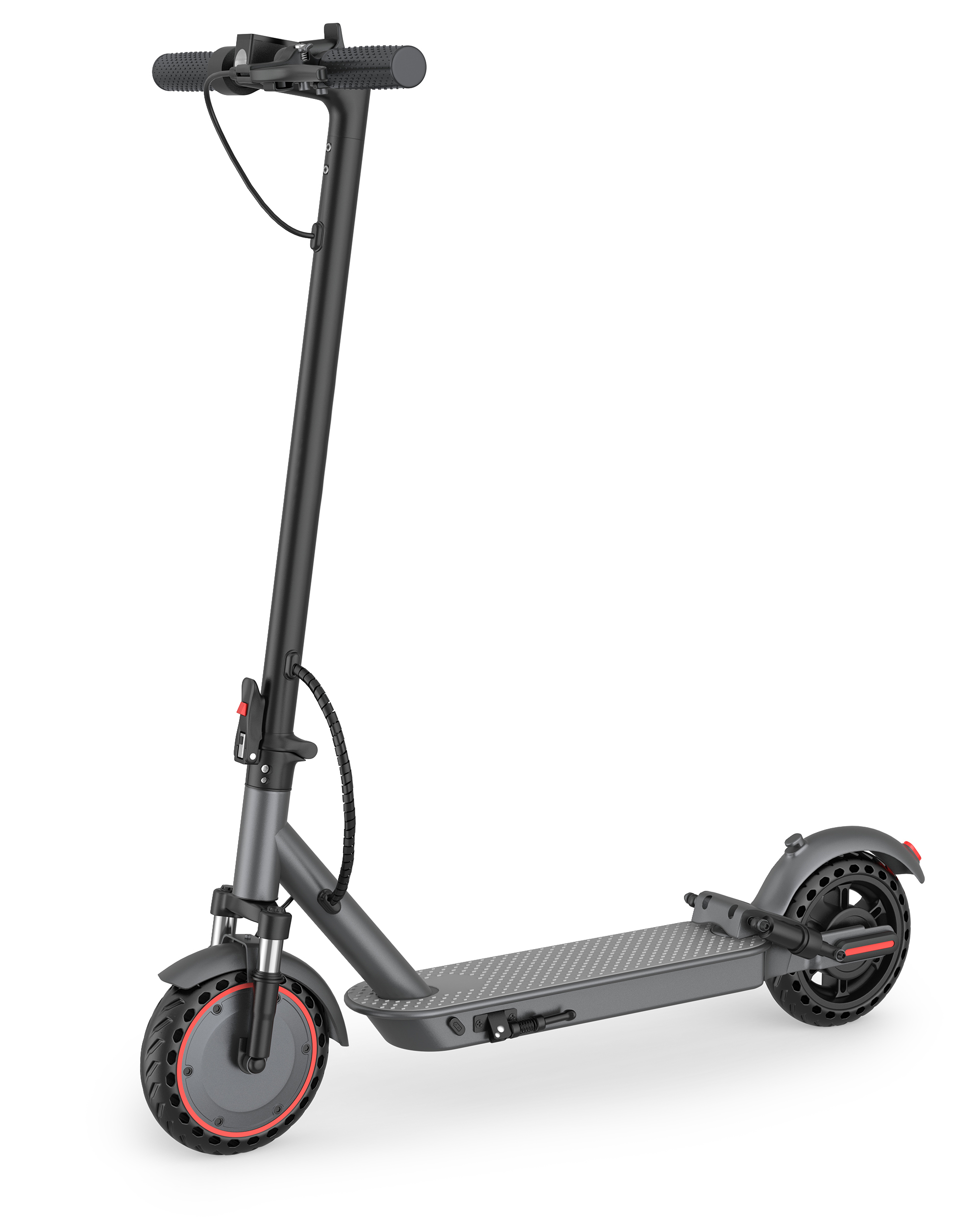 LP10 Electric Scooter 500W Dual Suspension 10 inches Solid Tyres