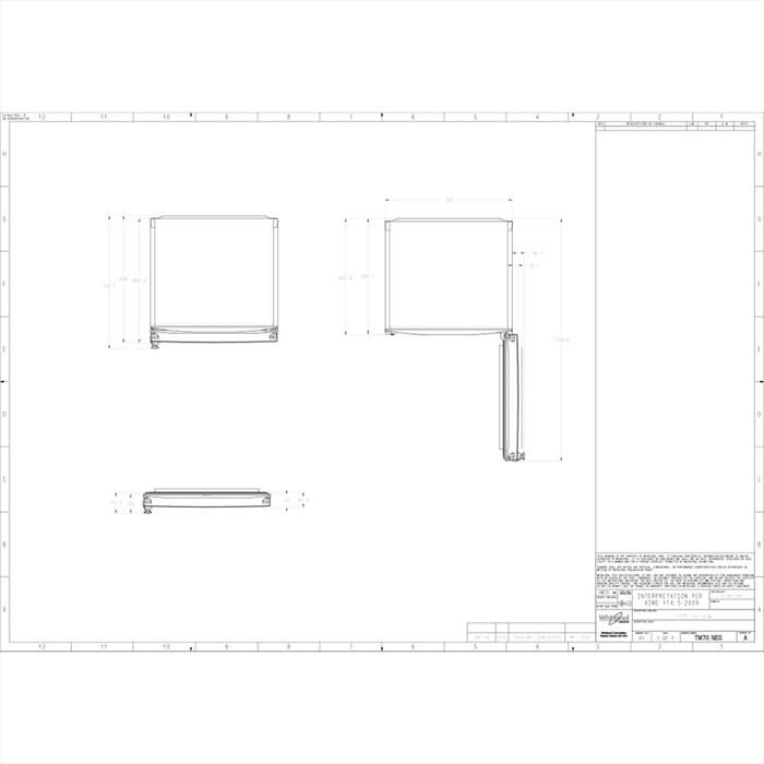 WHIRLPOOL - Frigorifero 2 porte WT70E 952 X Classe E
