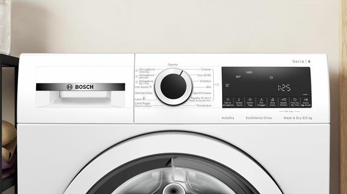 BOSCH - Lavasciuga WNA144V0IT 9/5 Kg Classe B-Bianco