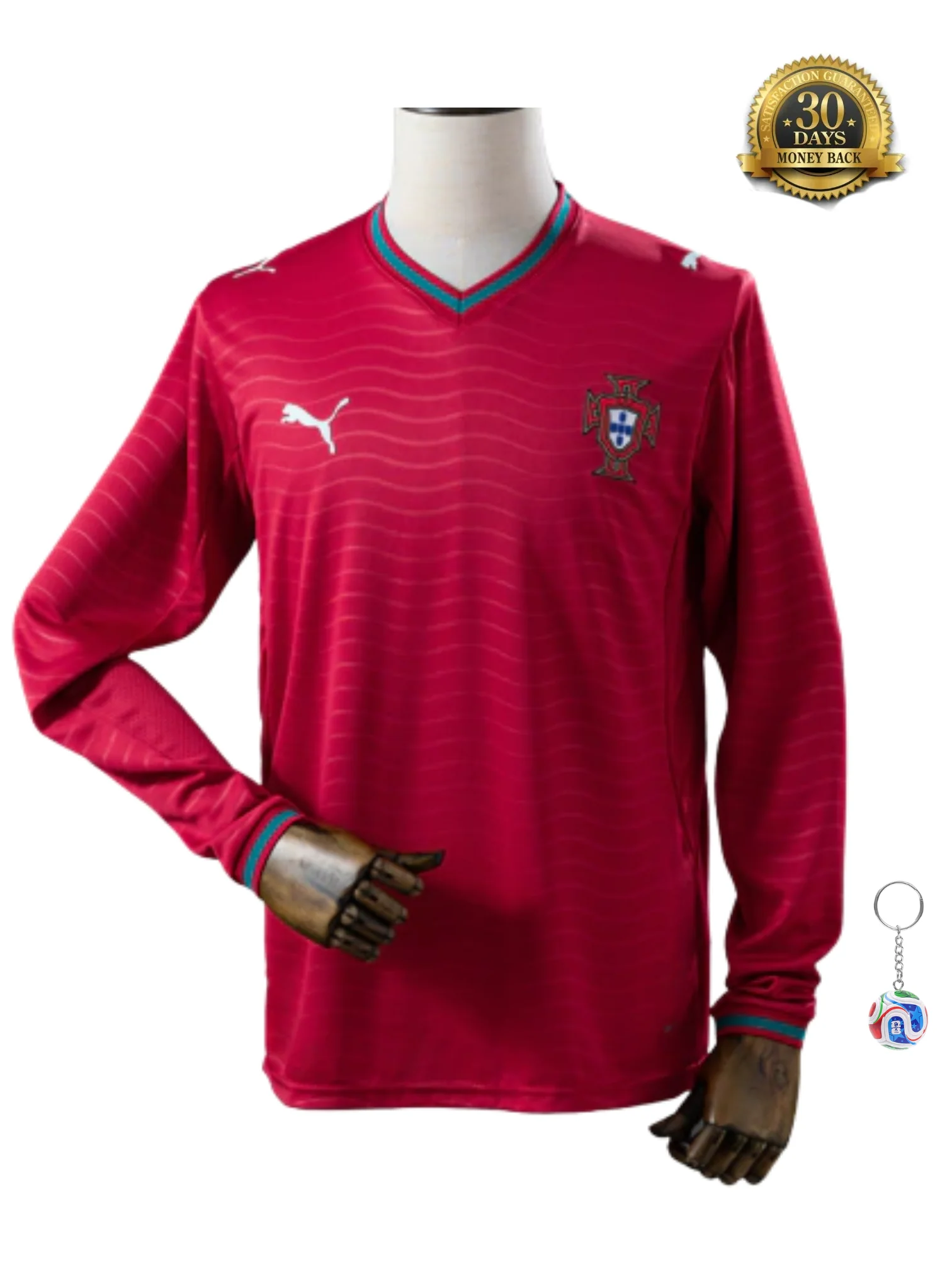 Portugal World Cup 2026 Jersey Player Version - Long Sleeve