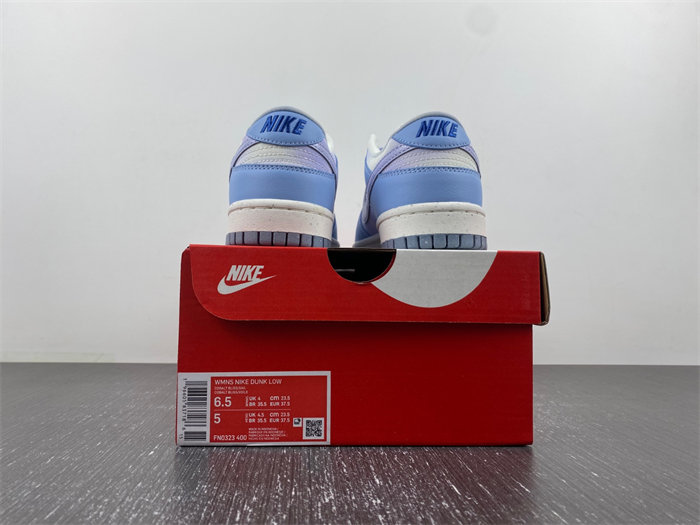 NK Dunk Low Blue Airbrush Canvas FN0323-400