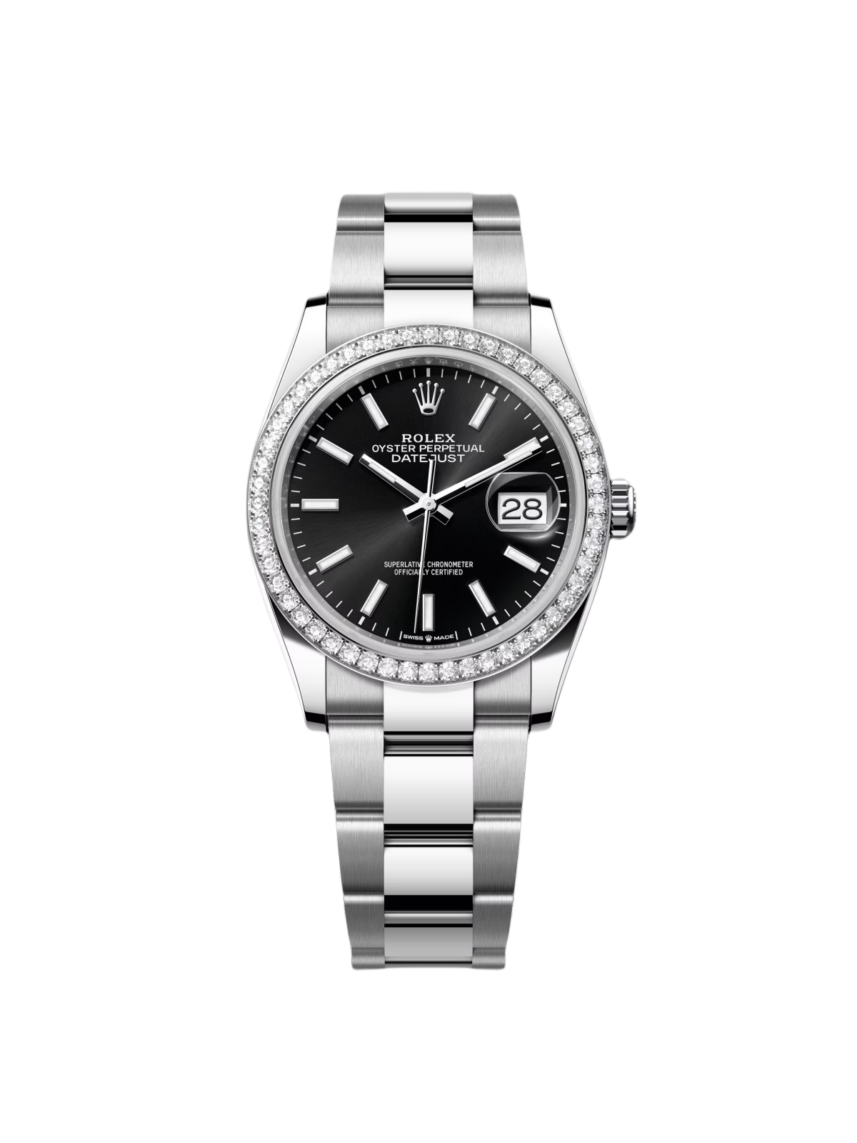 Rolex  Datejust 36mm 126284RBR Black Dial 36mm
