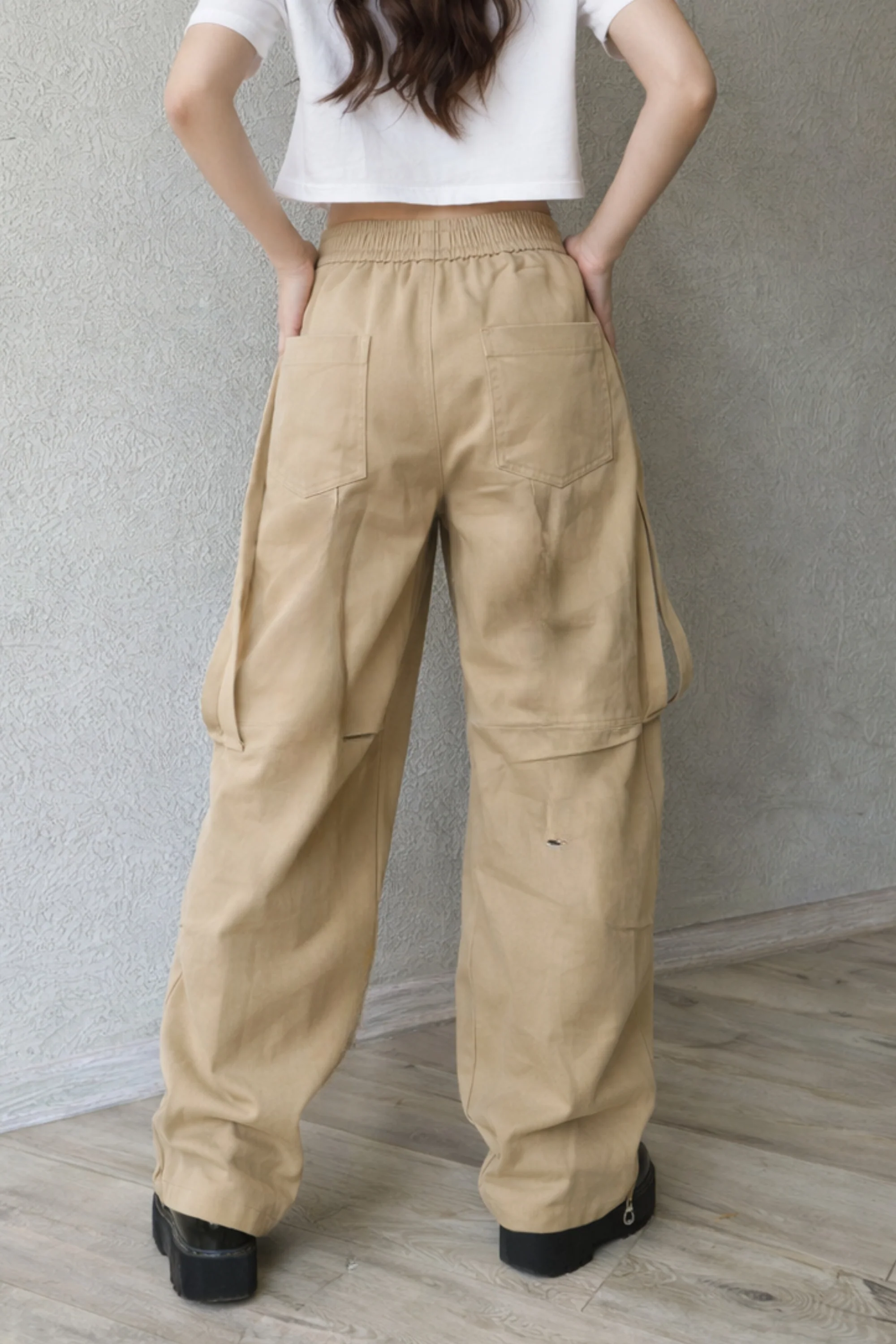 Buttercream Cargo Pants