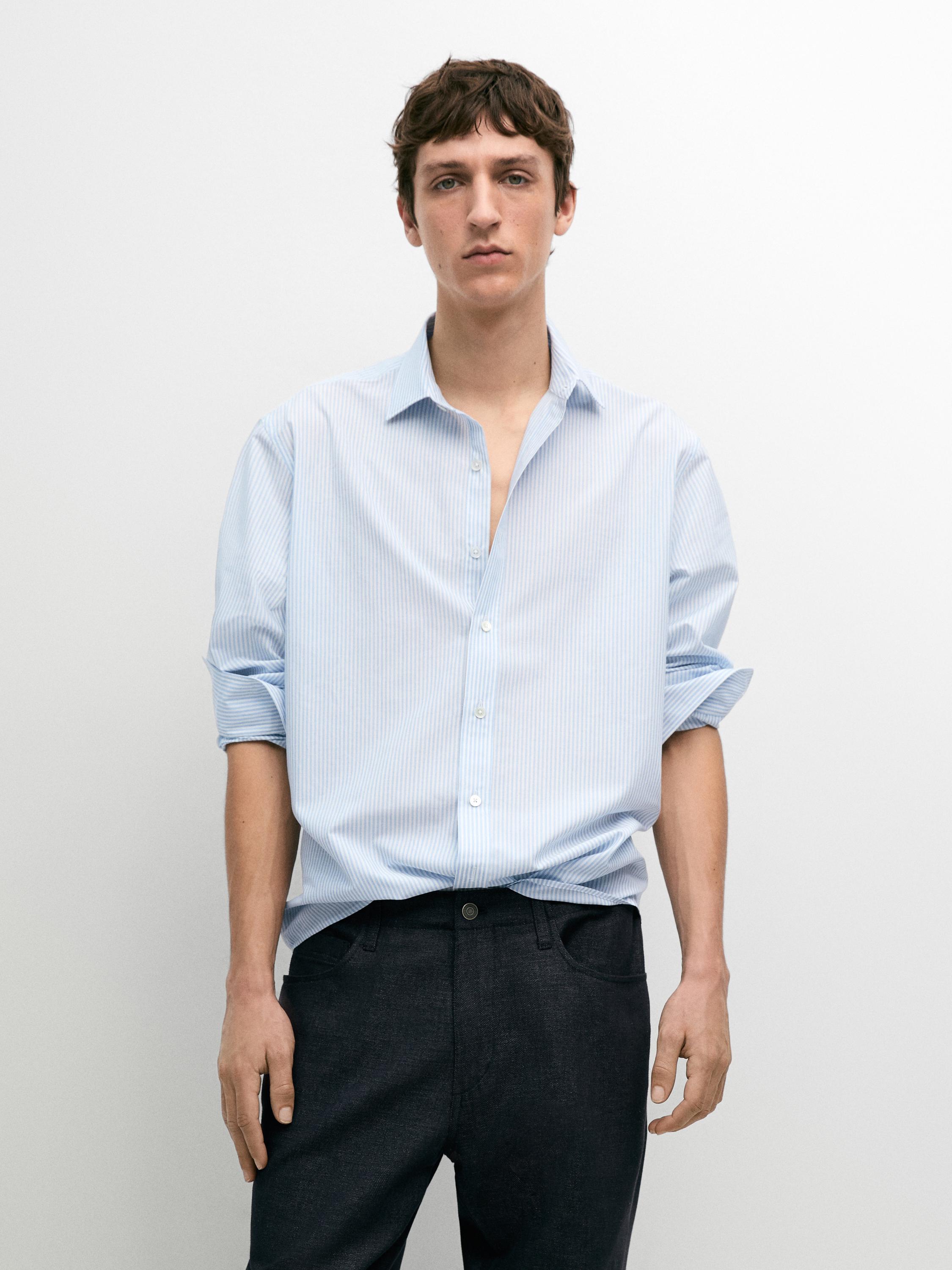 Camisa rayas 100% algodón