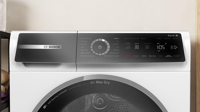 BOSCH - Asciugatrice WRB247C0IT 9Kg Classe A-Bianco