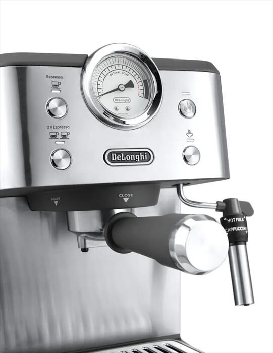 DE LONGHI - Macchina per caffè espresso manuale EM450.M-METAL