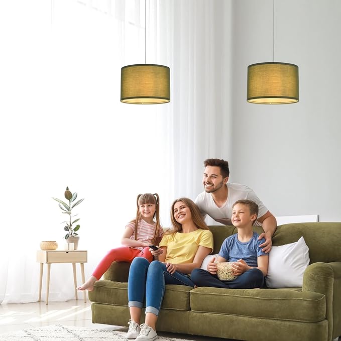 LUMISCAPE 2 Pack Plug in Pendant Light