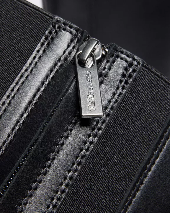 MAYBOLE HI SQUARE TOE LEATHER CHELSEA BOOTS