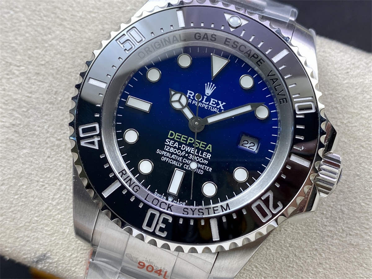 Blue Sea-Dweller Replica – Premium Gradient Blue Dial Diver Watch | 1:1 Super Clone