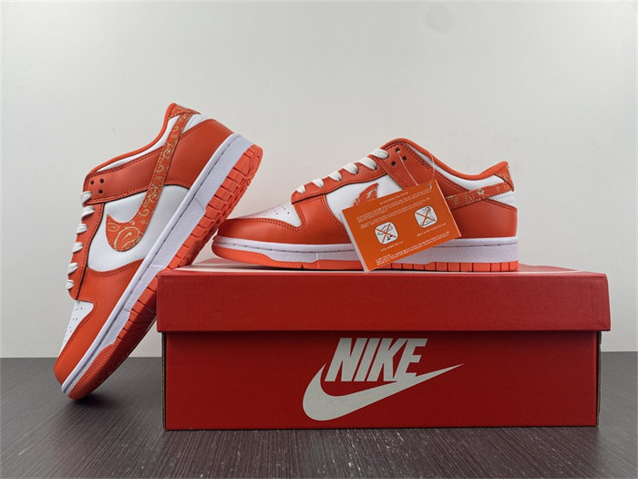 NK Dunk Low Essential Paisley Pack Orange DH4401-103