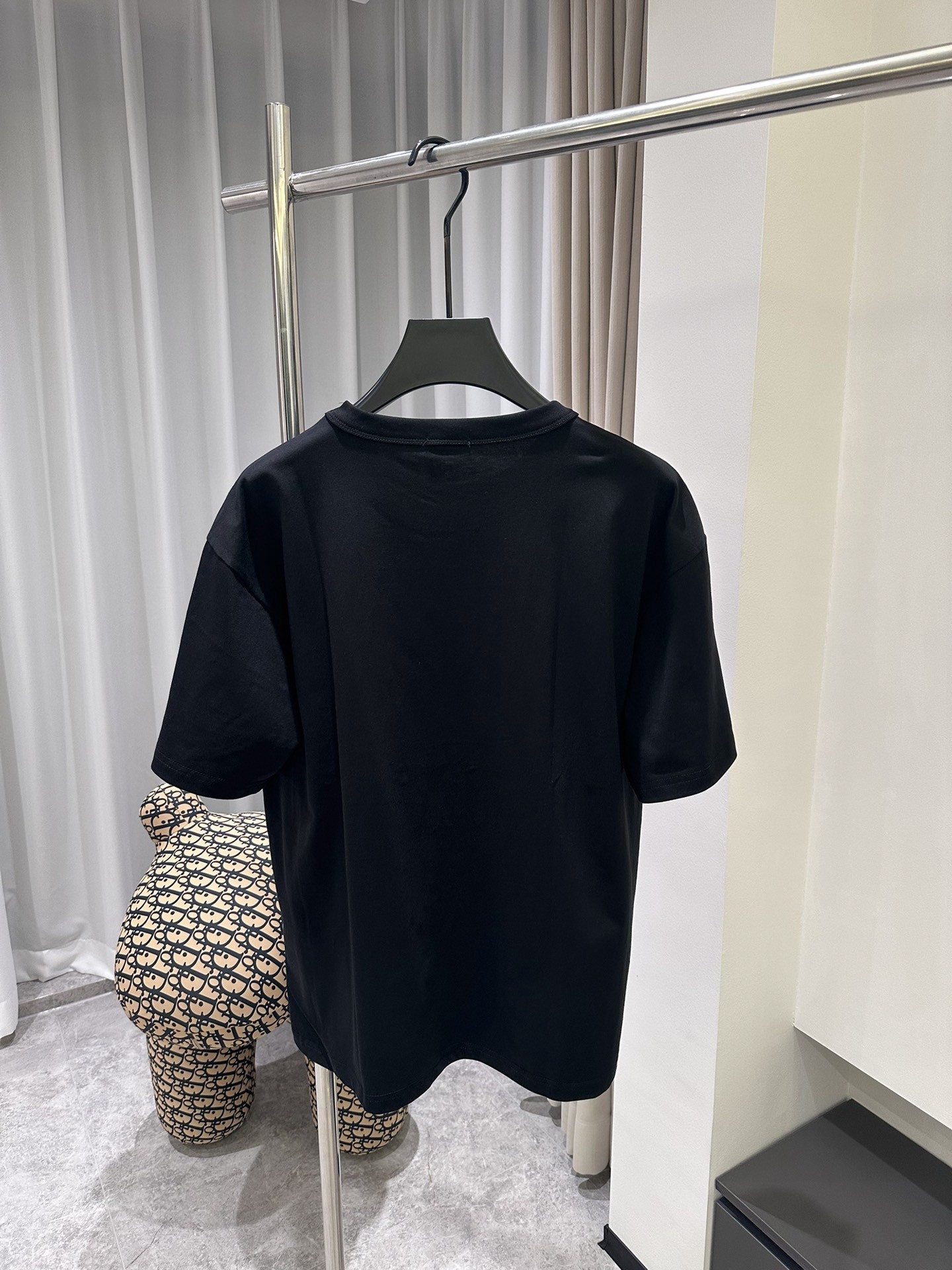 DR24ss rainbow letter round neck short sleeve