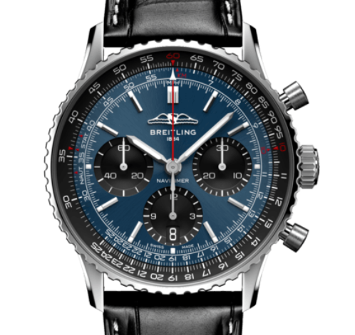 Breitling AB0139241C1P1 Navitimer B01 Blue Dial - Νew