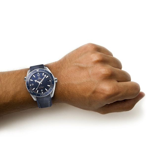 Omega Seamaster Planet Ocean 600M Mens 43.5mm Automatic Co-Axial Blue Divers Mens Watch-P17331283
