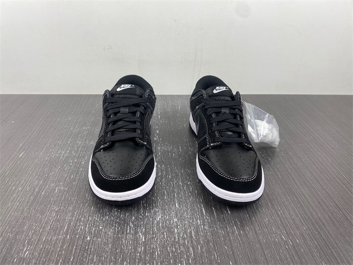 FD6923-001 NK Dunk Low Airbrush Swoosh Black